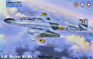 GLOSTER AW METEOR MK 11  1/72