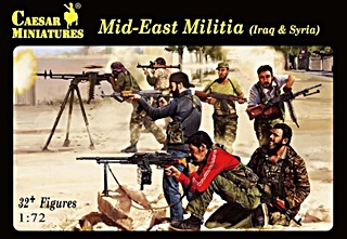 IRAK SYRIE MILICE DU MOYEN ORIENT 1/72