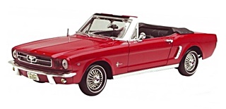 FORD MUSTANG CABRIOLET 1964 1/18