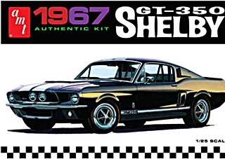 FORD MUSTANG SHELBY GT 350 1967 1/25