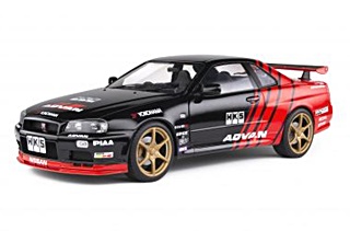 NISSAN SKYLINE R34 DRIFT 1999 1/18