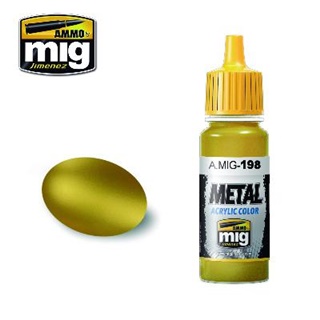 PEINTURE OR METAL 198 17ml ACRYLIQUE