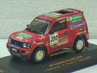 MITSUBISHI PAJERO KLEINSCHMITT 1/43