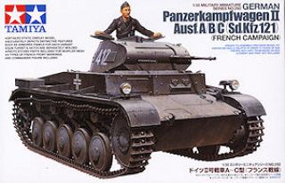 ALLEMAGNE PANZER II (FRANCE)  SDKFZ121 1/35