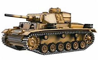PANZER III BRUIT ET FUMEE 1/16