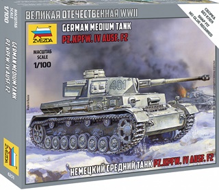 ALLEMAGNE PANZER IV SERIE F2 1/100