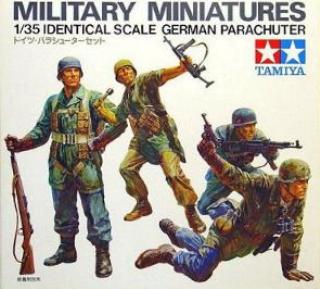 ALLEMAGNE PARACHUTISTES 1/35