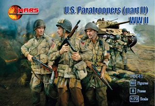 USA PARACHUTISTES 72141 1/72