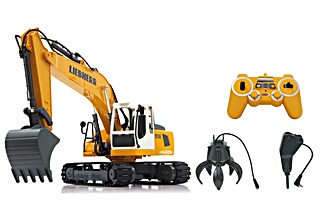LIEBHERR PELLE + KIT DESTRUCTION RC 1/20
