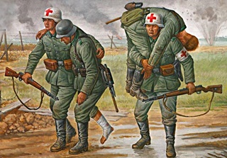 ALLEMAGNE PERSONNEL MEDICAL 1941-1943 1/72