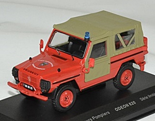 PEUGEOT P4 POMPIERS 1/43