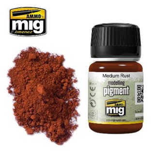 PIGMENTS ROUILLE MOYENNE 35ml