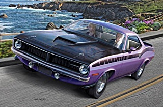 PLYMOUTH AAR CUDA 1970 1/25