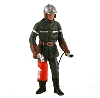 - 1/18 POMPIER FRANCAIS JEAN LUC