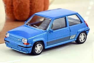 RENAULT SUPERCINQ GT II BLEUE 1988 1/43