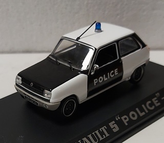 RENAULT 5 POLICE PIE 1/43