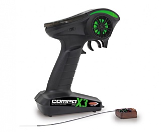 RADIO COMPA X3 EVO 3 VOIES 2,4 GHZ