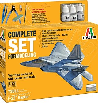 LOCKHEED F22 RAPTOR EN SET 1/72