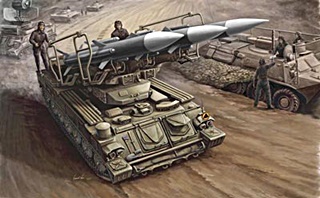 RUSSIE SAM-6 LANCE MISSILE ANTI AERIEN 1/35