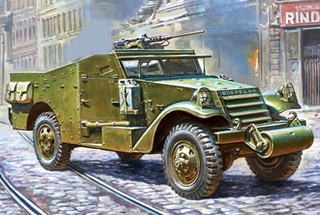 USA M3 SCOUT CAR 1/100