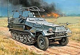 ALLEMAGNE SDKFZ 251/3 SERIE B 1/35
