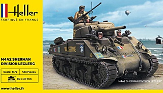 FRANCE M4A2 SHERMAN LECLERC 1/72