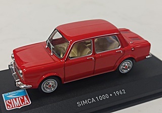 SIMCA 1000 1962 1/43