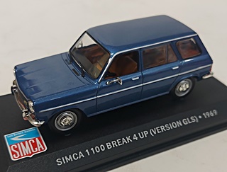 SIMCA 1100 BREAK GLS 1969 1/43