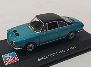 SIMCA 1200S COUPE 1971 1/43