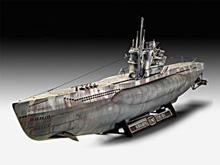 SOUS MARIN TYPE VII C PLATINIUM 1/72