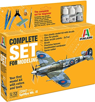 SUPERMARINE SPITFIRE MK 9 EN SET 1/72