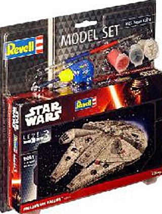 STAR WARS FAUCON MILLENIUM EN SET 1/241