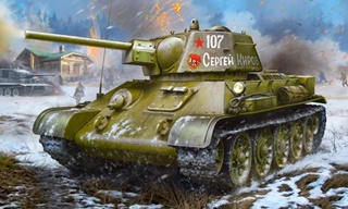 RUSSIE T34/76 1/35