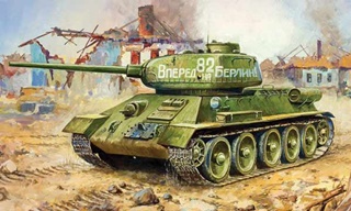 RUSSIE T34/85 1/100