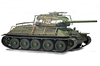 RUSSIE T34/85 BERLIN 1945 1/35
