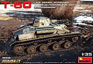 RUSSIE T60 + INTERIEUR 1/35