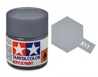 PEINTURE ARGENT X11 23ml ACRYLIQUE