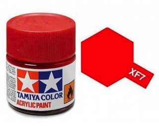 PEINTURE ROUGE MAT XF7 23ml ACRYLIQUE
