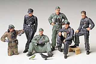 ALLEMAGNE PERSONNEL DE CHAR AU REPOS 1/35