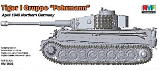 ALLEMAGNE PANZER VI TIGER SERIE E FEHRMANN 1/35