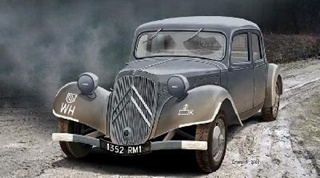 FRANCE CITROËN 11CV TRACTION 1/72