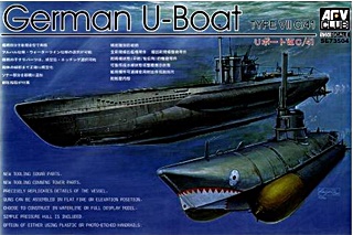 SOUS MARIN UBOOT TYPE VII C/41 1/350