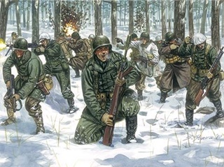 USA INFANTERIE HIVER 1/72