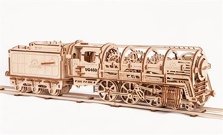 LOCOMOTIVE VAPEUR ET TENDER