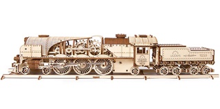 LOCOMOTIVE VAPEUR V EXPRESS ET TENDER
