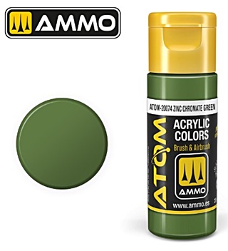 MIG VERT ANTIROUILLE AERONAUTIQUE MAT 20ml