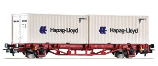 WAGON PORTE CONTAINERS HAPAG HO