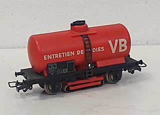 WAGON NETTOYEUR SNCF 1/87