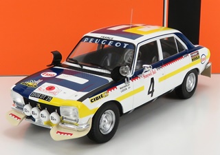 PEUGEOT 504 TI N°4 RALLYE DU MAROC 1975