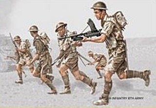 ANGLETERRE INFANTERIE 8EME ARMEE 1/72